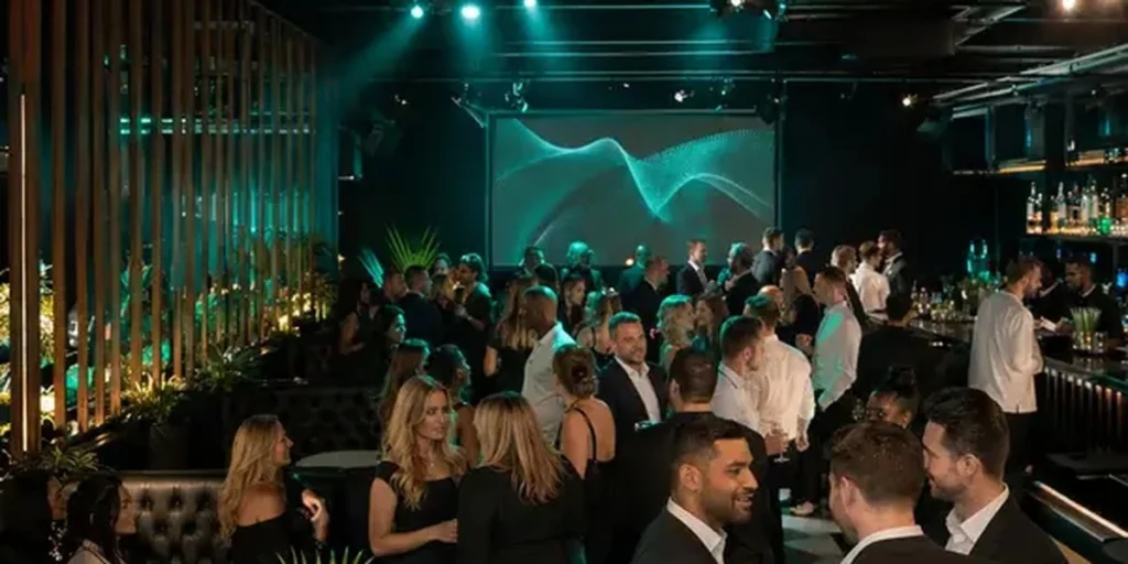 Corporate networking event at a stylish private venue in Luton